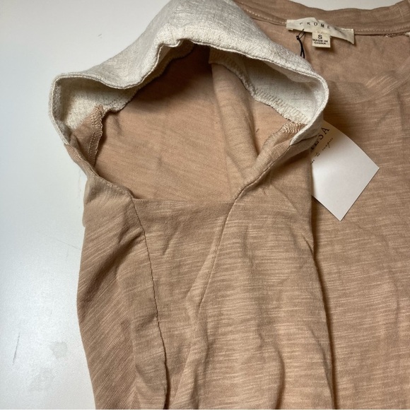 Promesa 100% Cotton Bodysuit | Sand & Ivory | Cap Sleeves with Shoulder Pads - Picture 11 of 12